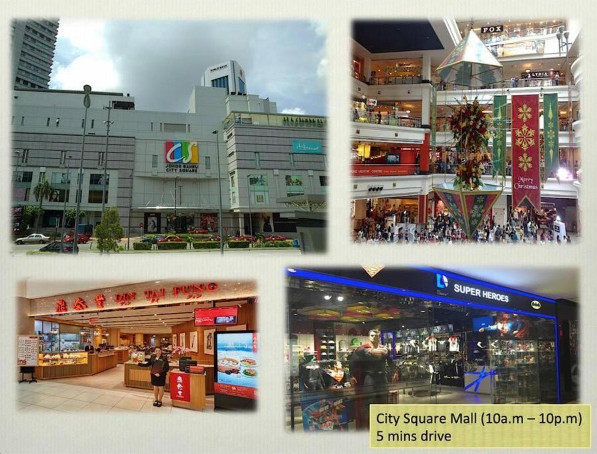 Seaview Condo Near Rf Mall, Food Court & Free Netflix 조호르 바루 외부 사진